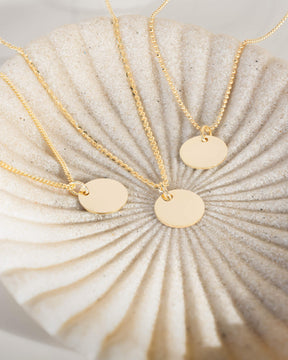 Fingerabdruck Gravurplatte Halskette Anhänger Rund 12mm