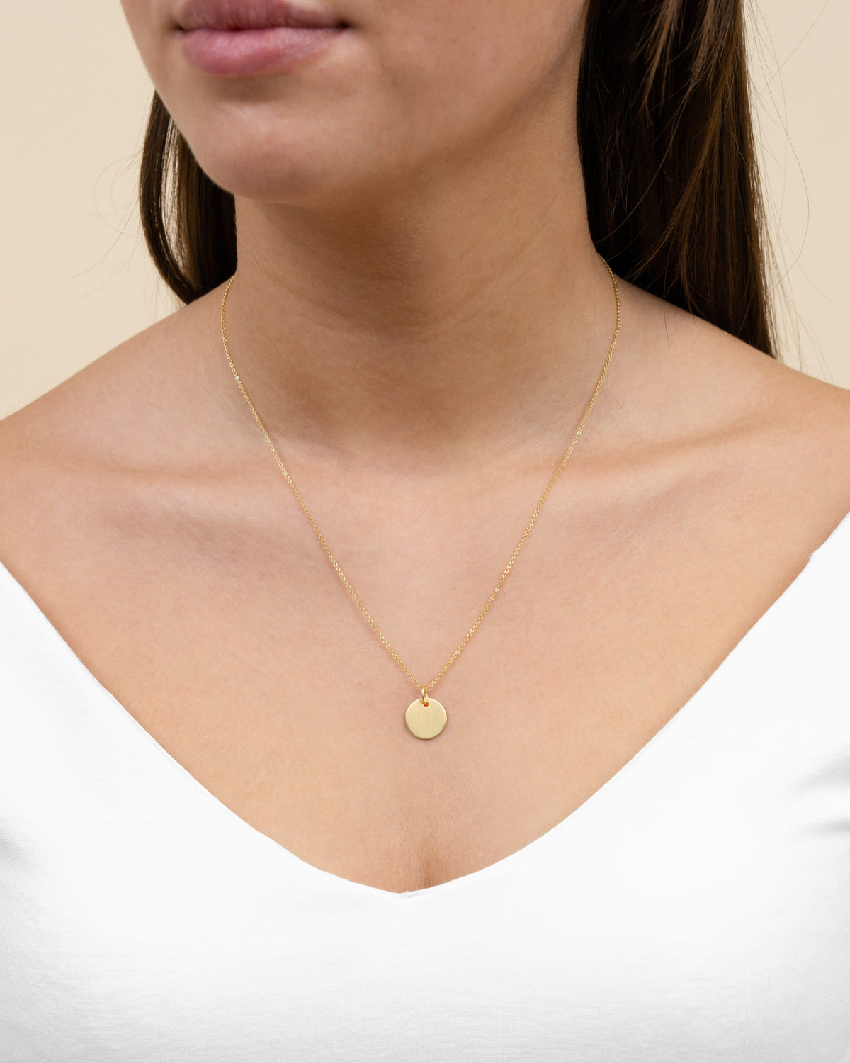 Sternzeichen Gravurplatten Halskette Anhänger Rund 12mm