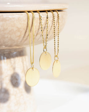 Geburtsdaten Gravurplatten Halskette Anhänger Oval