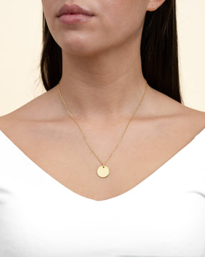 Initialen graveerplaten halsketting hanger zirkonia rond