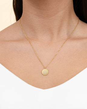 Pfotenabdruck Gravurplatten Halskette Anhänger Rund 14mm - grivurschmuck.com