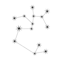 Damen Sternzeichen Halsketten