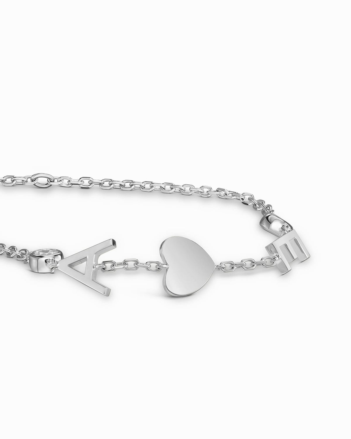 Buchstaben Armband mit Charms