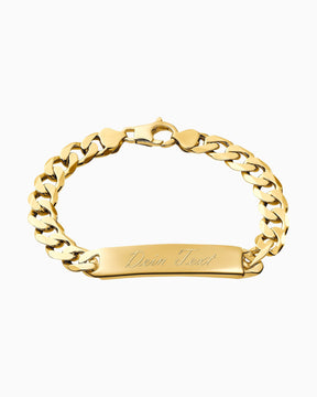 Engraving bracelet Engraving plate Armored ID bracelet