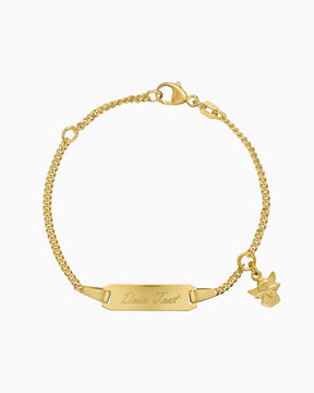 Graveerarmband Graveerplaatje Beschermengel