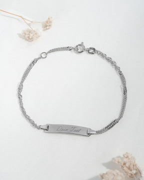 Engraving bracelet Engraving plate