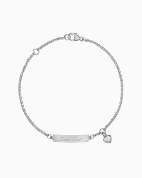 Graveerarmband graveerplaat hart