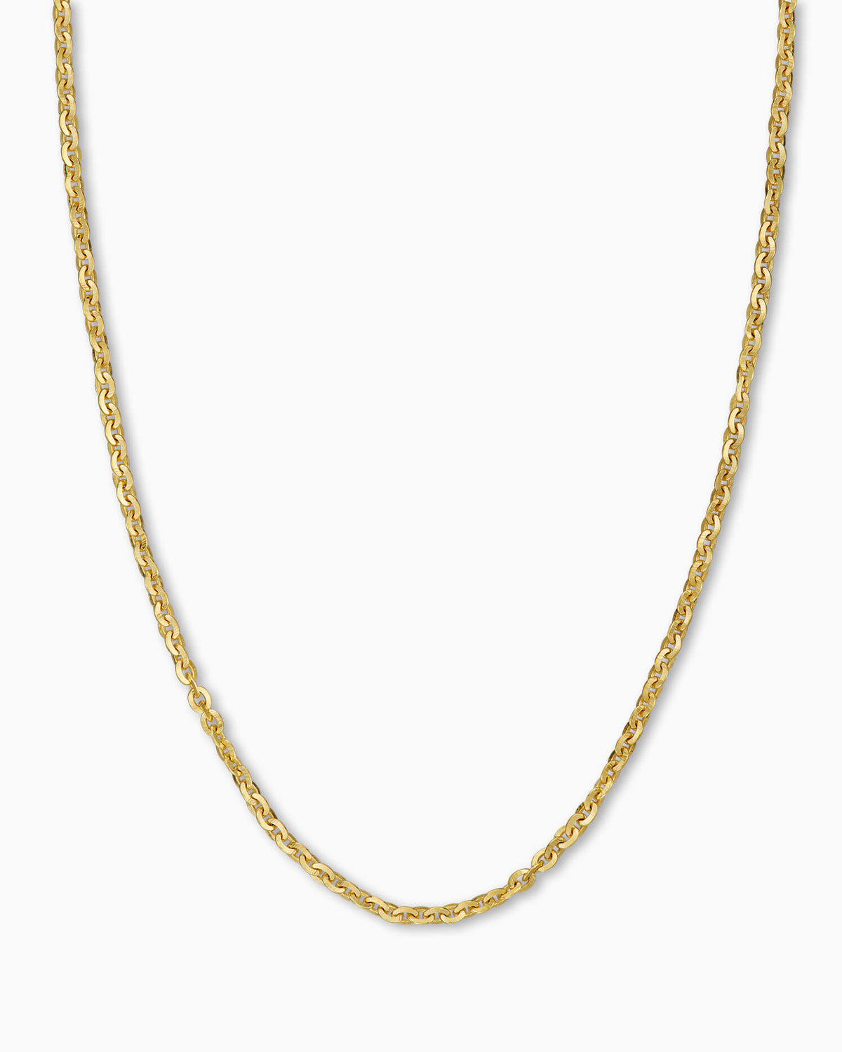 Ankerkette 925 Silber 18 Karat Vergoldet 1,40mm