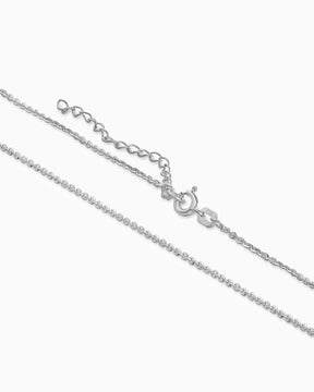 Anchor chain 925 silver rhodium-plated 1.40mm