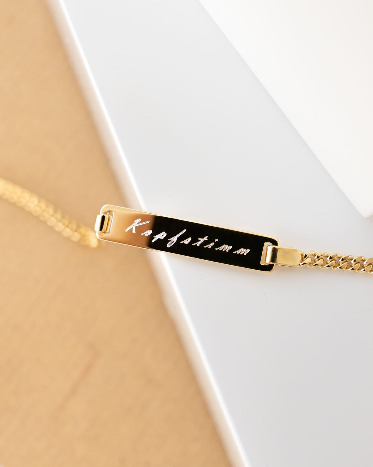 Gravurarmband Gravurplatte