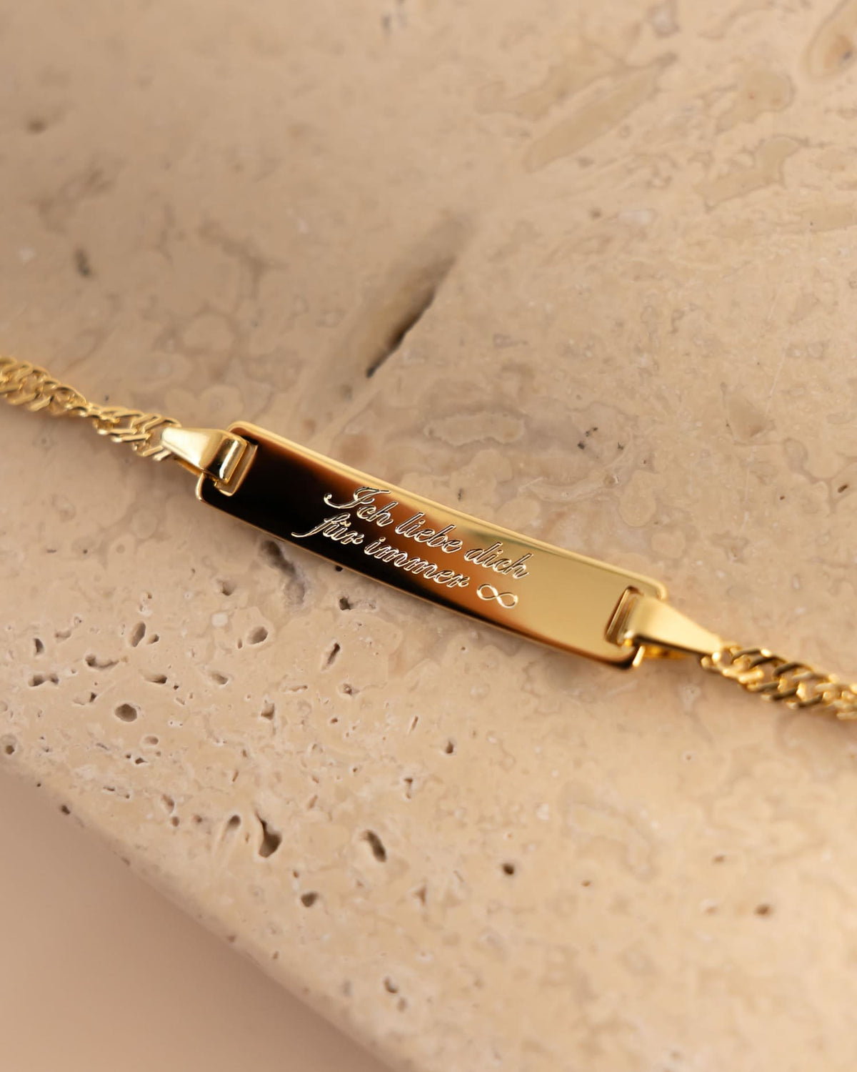 Gravurarmband Gravurplatte