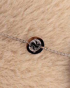 Gravurarmband Gravurplatte Rund