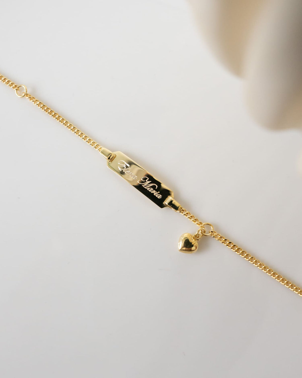 Gravurarmband Gravurplatte Herz