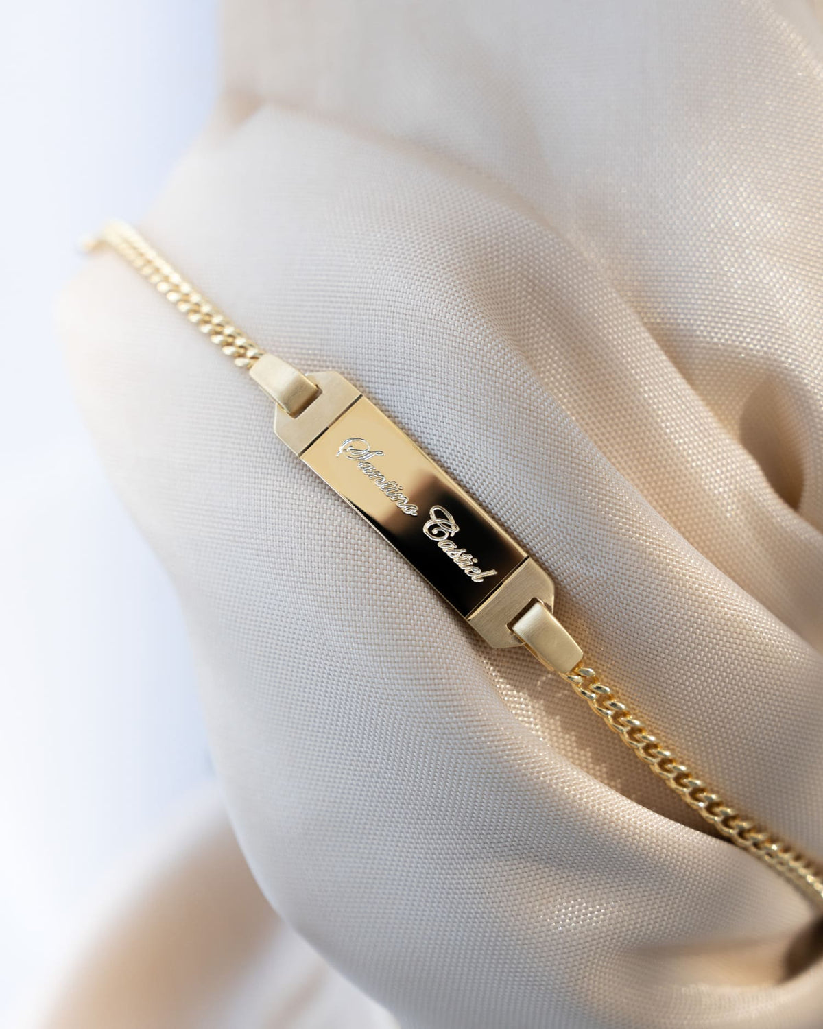 Gravurarmband Gravurplatte
