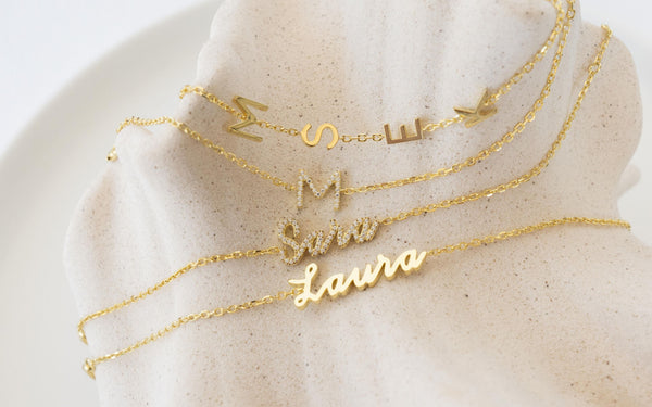 Armbänder mit Buchstaben - Namensarmbänder