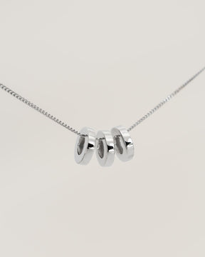 Ring Necklace Engraving plate Pendant