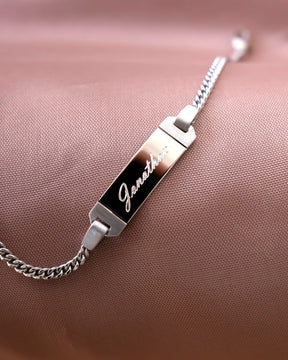 Engraving bracelet Engraving plate