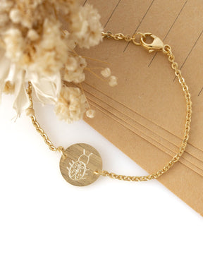 Engraving bracelet engraving plate round