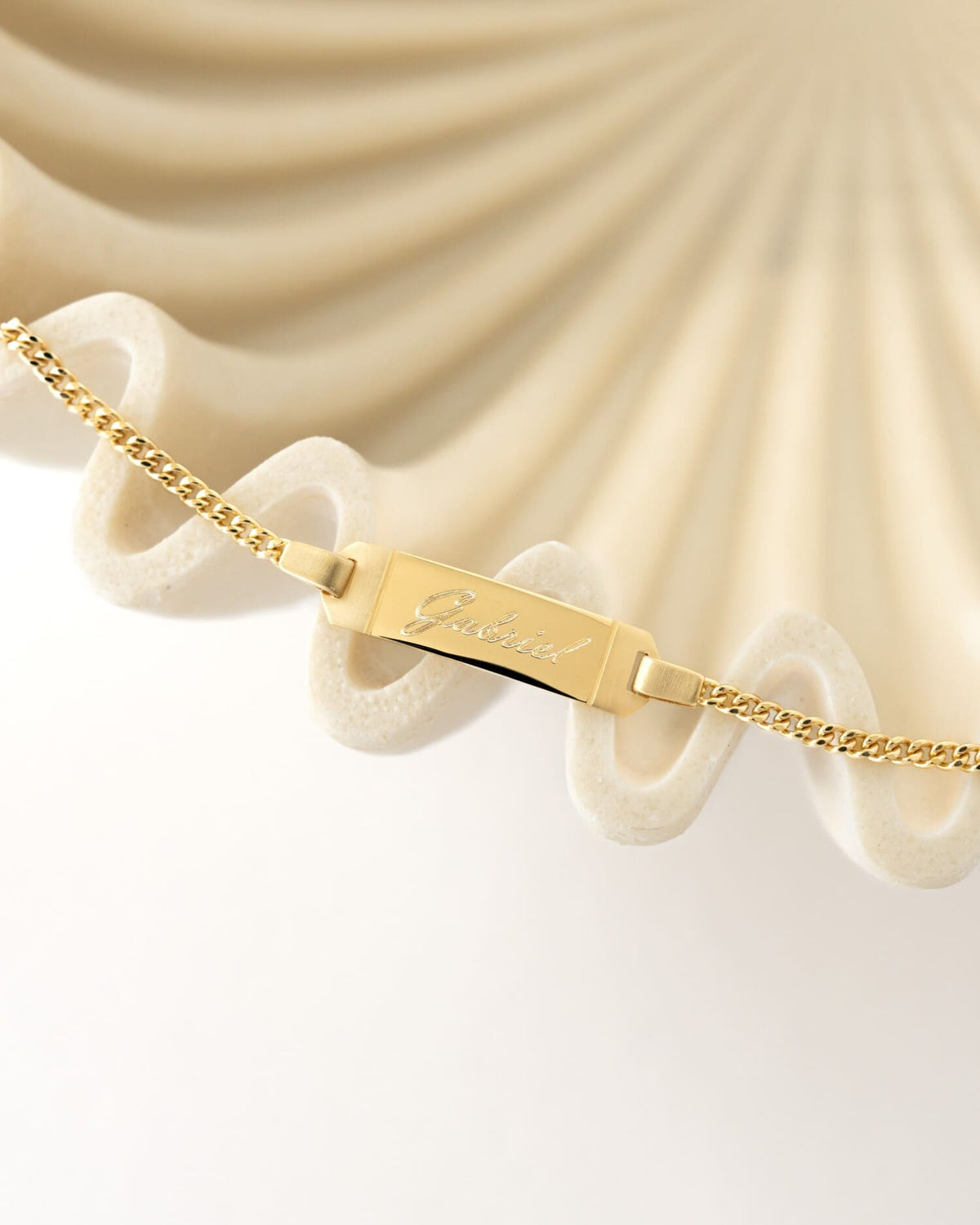 Gravurarmband Gravurplatte