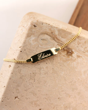 Engraving bracelet Engraving plate