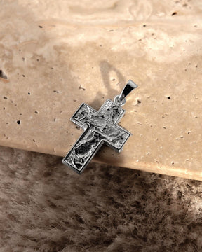 Kruis ketting graveerplaat hanger Sueno