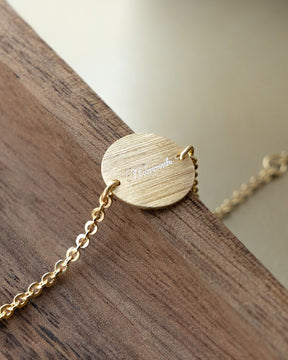 Engraving bracelet engraving plate round