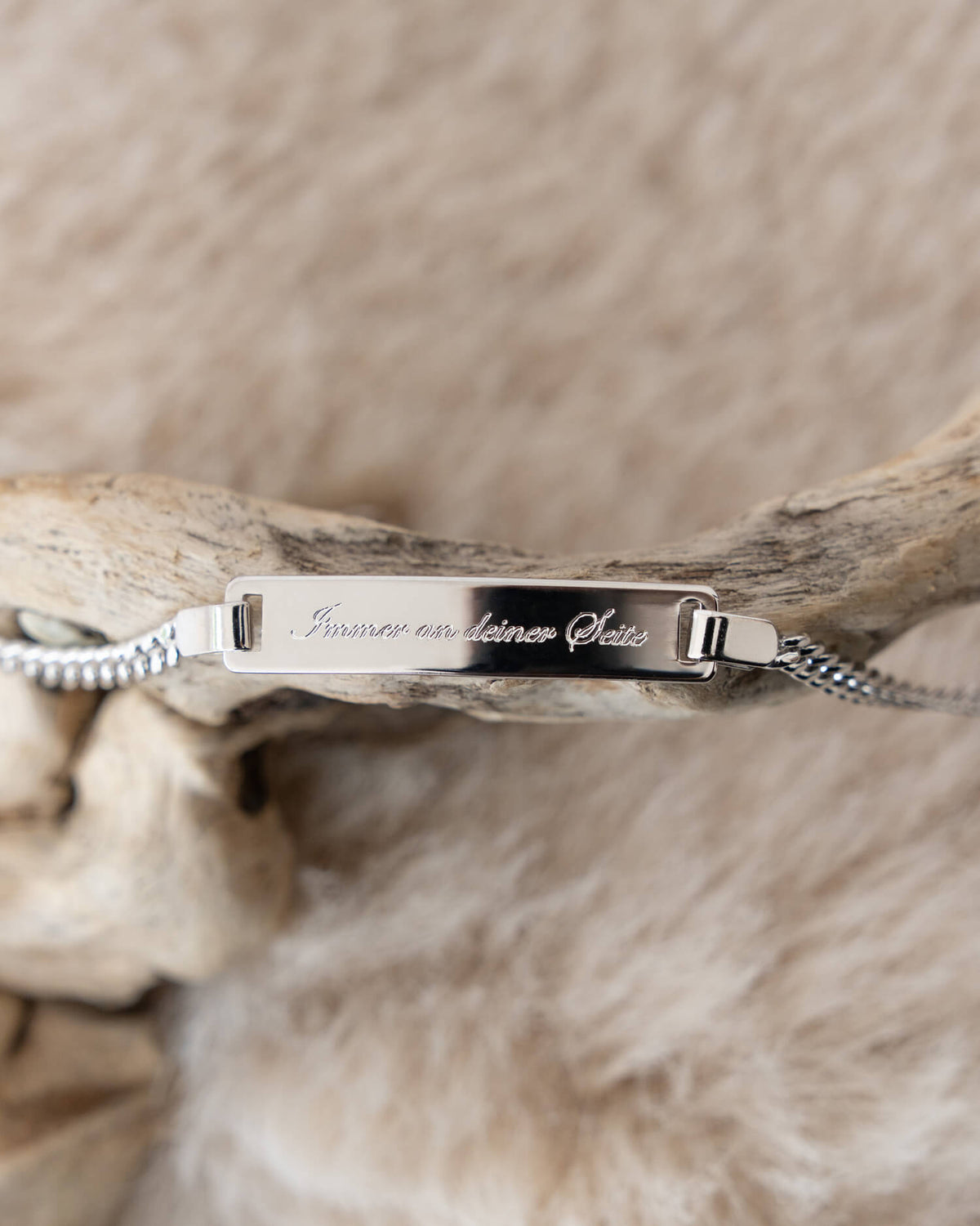 Graveerarmband Graveerplaat