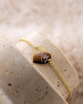 Afbeelding/grafiek uploaden graveerarmband graveerplaat hart