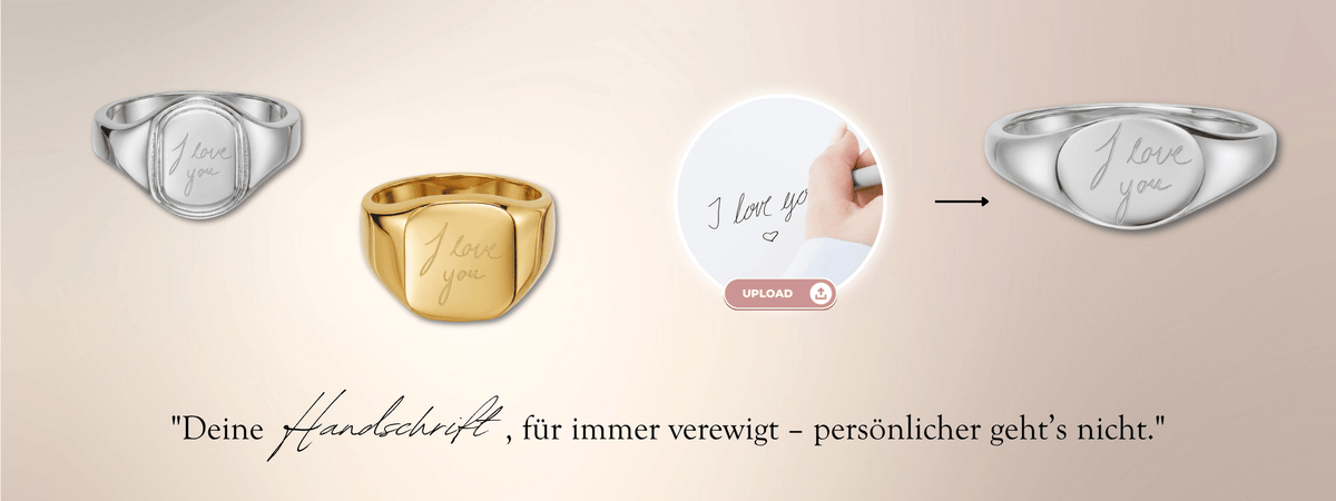 Engraved Rings for Women - Personalized - Stainless Steel