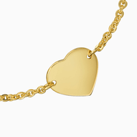 Herz Gravurarmbänder für Damen