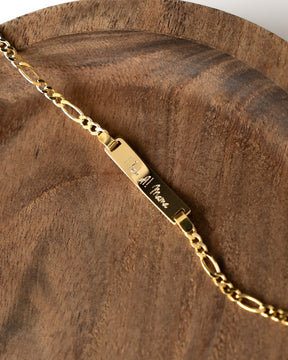 Graveerarmband Graveerplaat