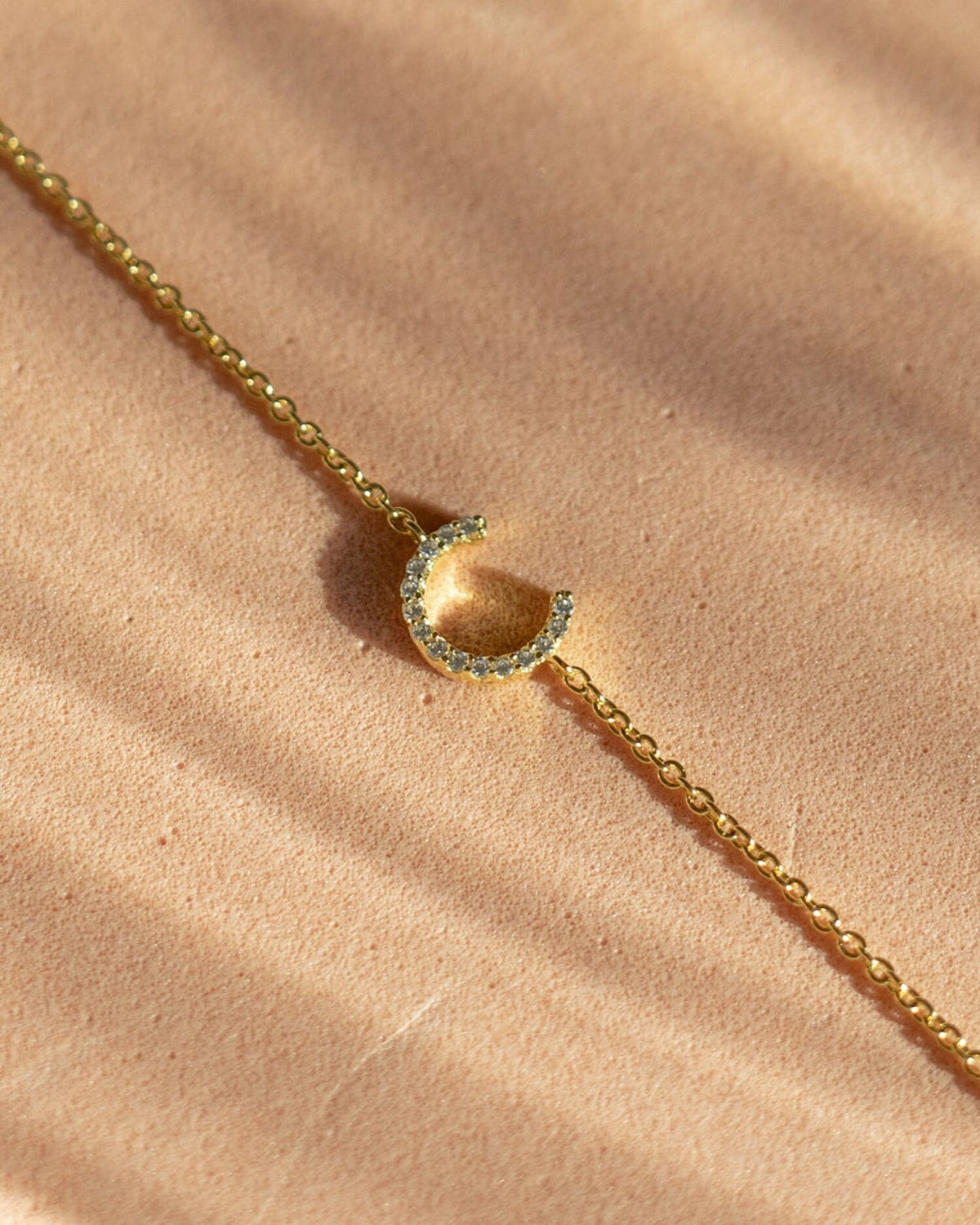 Buchstaben Armband Zirkonia