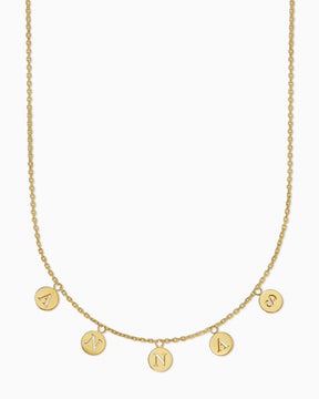 Naamketting / Ketting met letters