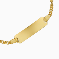 Klassische Identgravurarmbänder für Damen