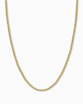 Kordelkette 925 Silber 18 Karat Vergoldet 1,20mm