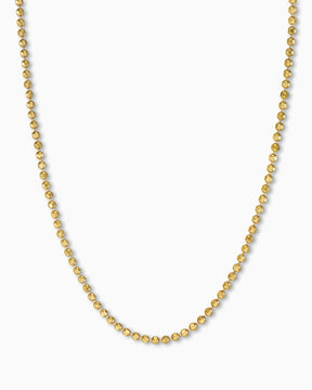 Kugelkette 925 Silber 18 Karat Vergoldet 1,20mm