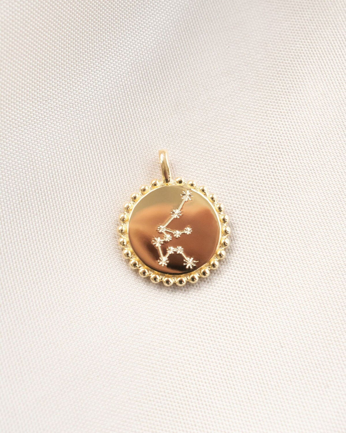 Engraving plates necklace pendant round 14mm