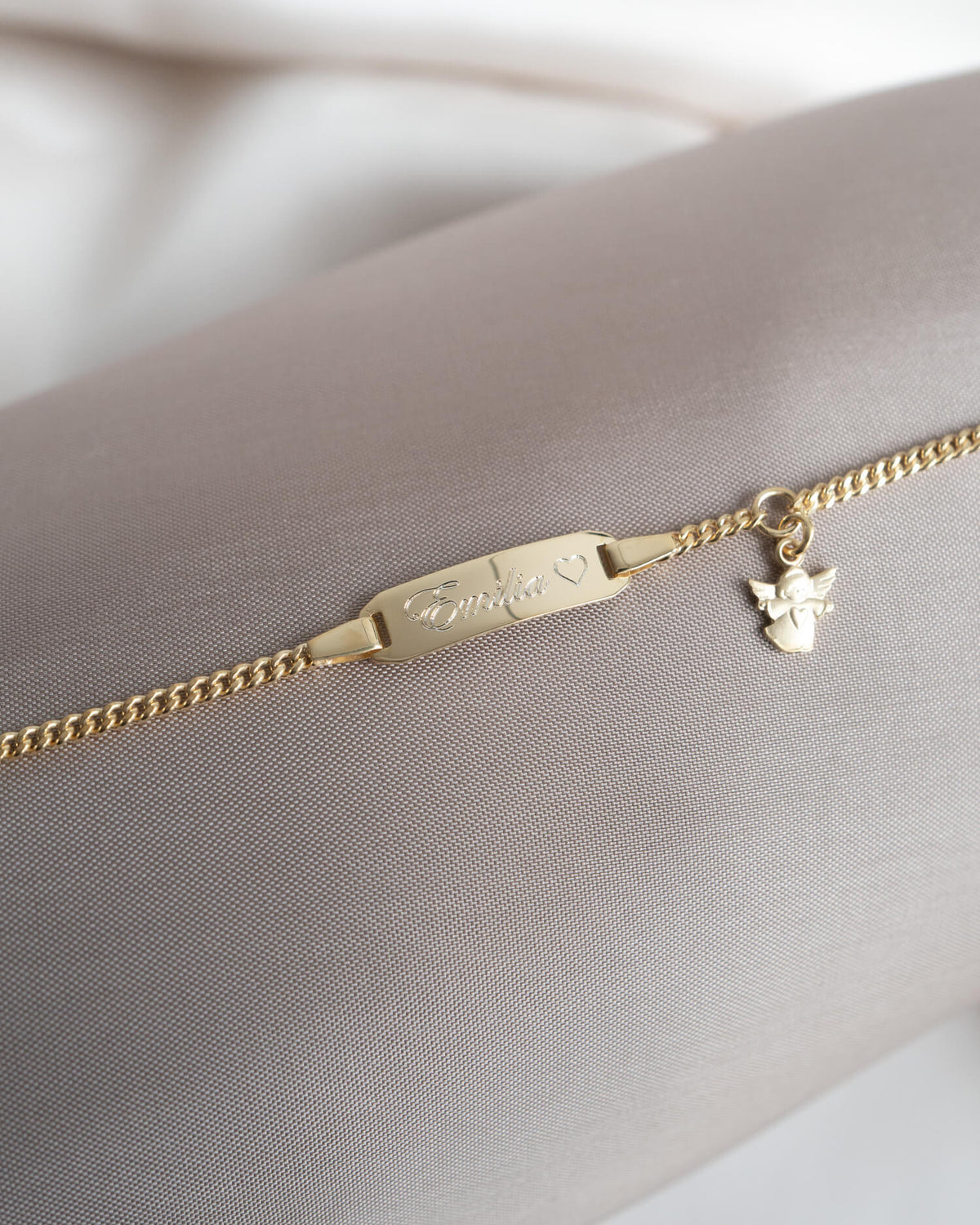 Graveerarmband Graveerplaatje Beschermengel