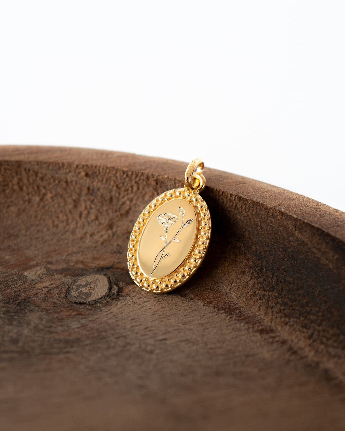 Gravurplatten Halskette Anhänger Oval