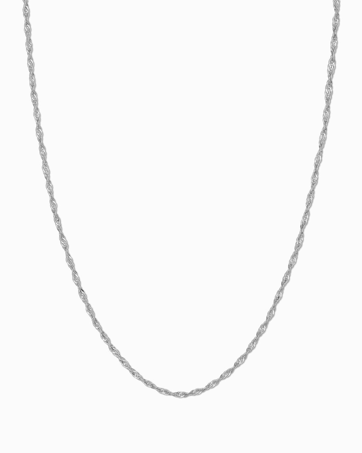 Singapurkette 925 Silber Rhodiniert 1,20mm