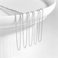 Trägerketten Kinder/Babies 925 Silber Rhodiniert