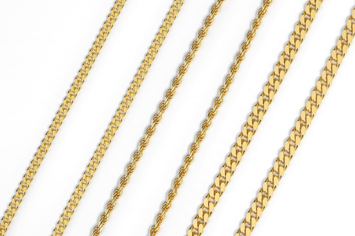 Trägerketten Herren 333/585 Gold