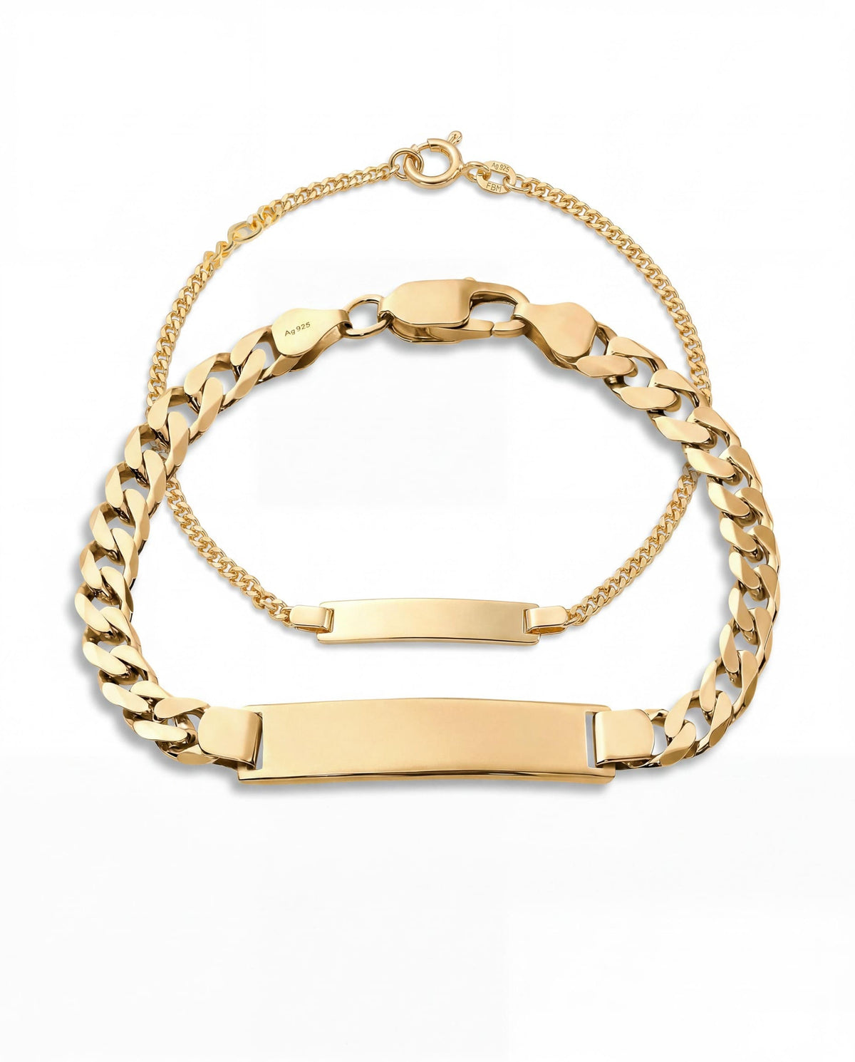 Couple Bracelets, Engraved Bracelet, Curb Chain