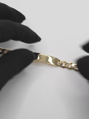 Engraving bracelet Engraving plate Armored ID bracelet